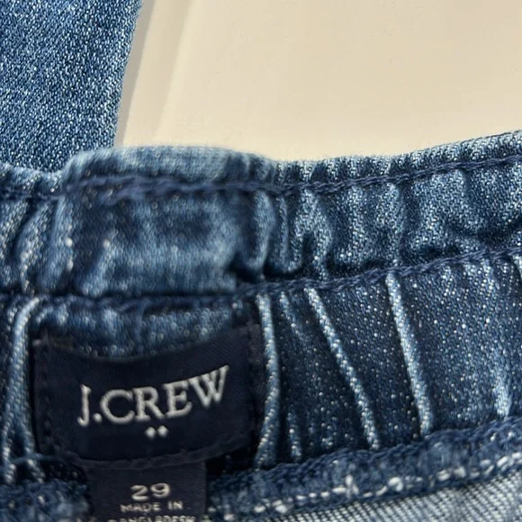 J Crew Factory blue stretch jeans pants for women - Picture 3 of 9